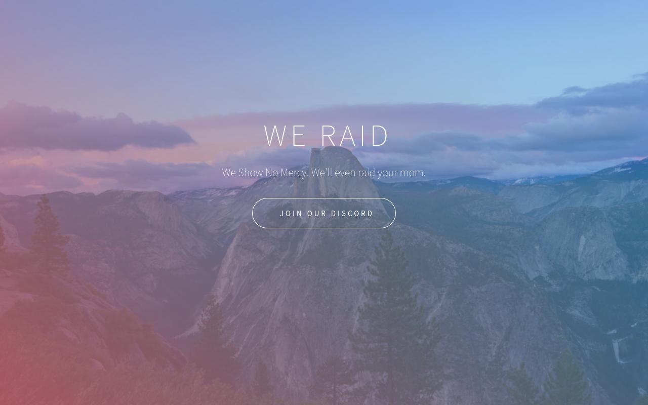 Carrd profile picture for @raid